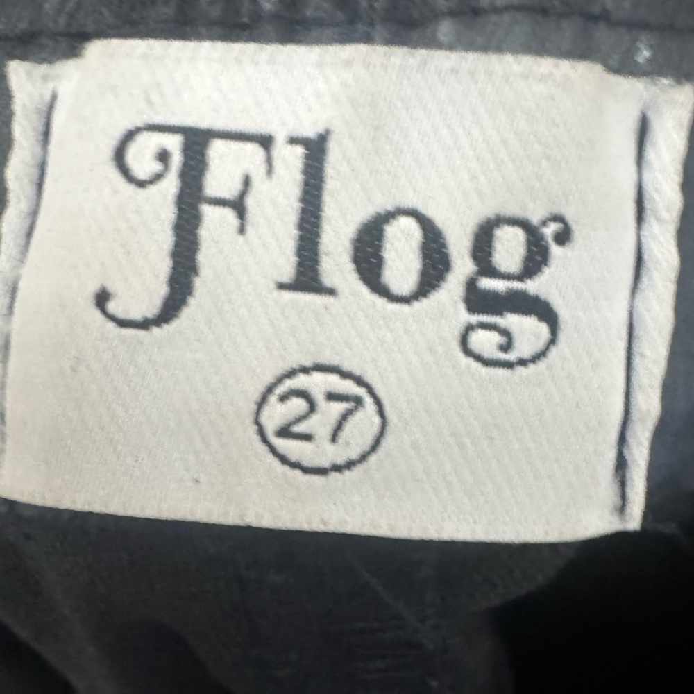 BEVY FLOG SHELY DRAWSTRING PANTS | BLACK ORIGINAL SIZE 27 - Picture 3 of 5